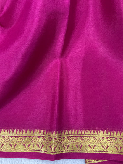 Pure crepe Mysore silk-Piping Contrast(1103601)