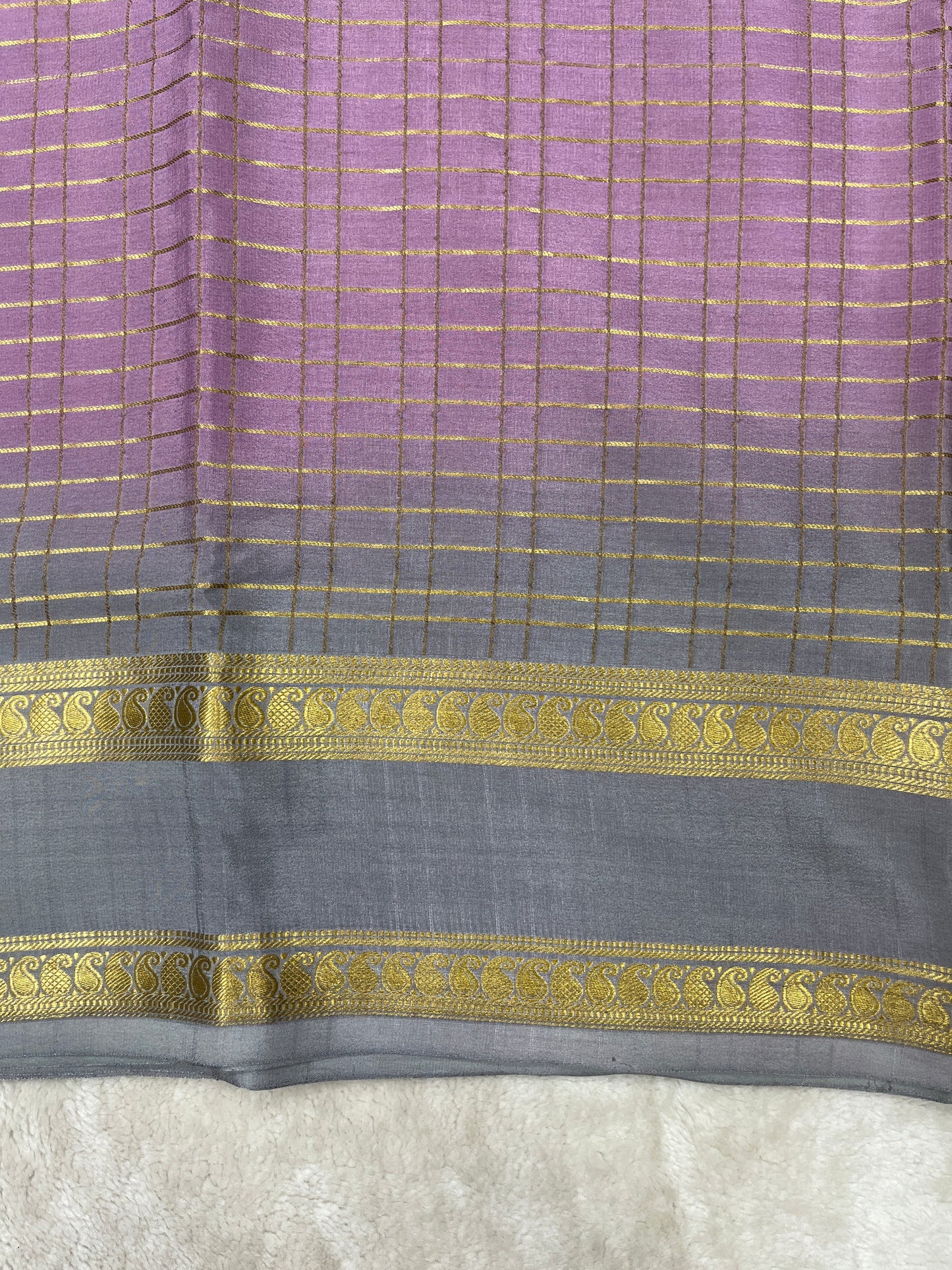 Pure Crepe Mysore Silk - 1627211
