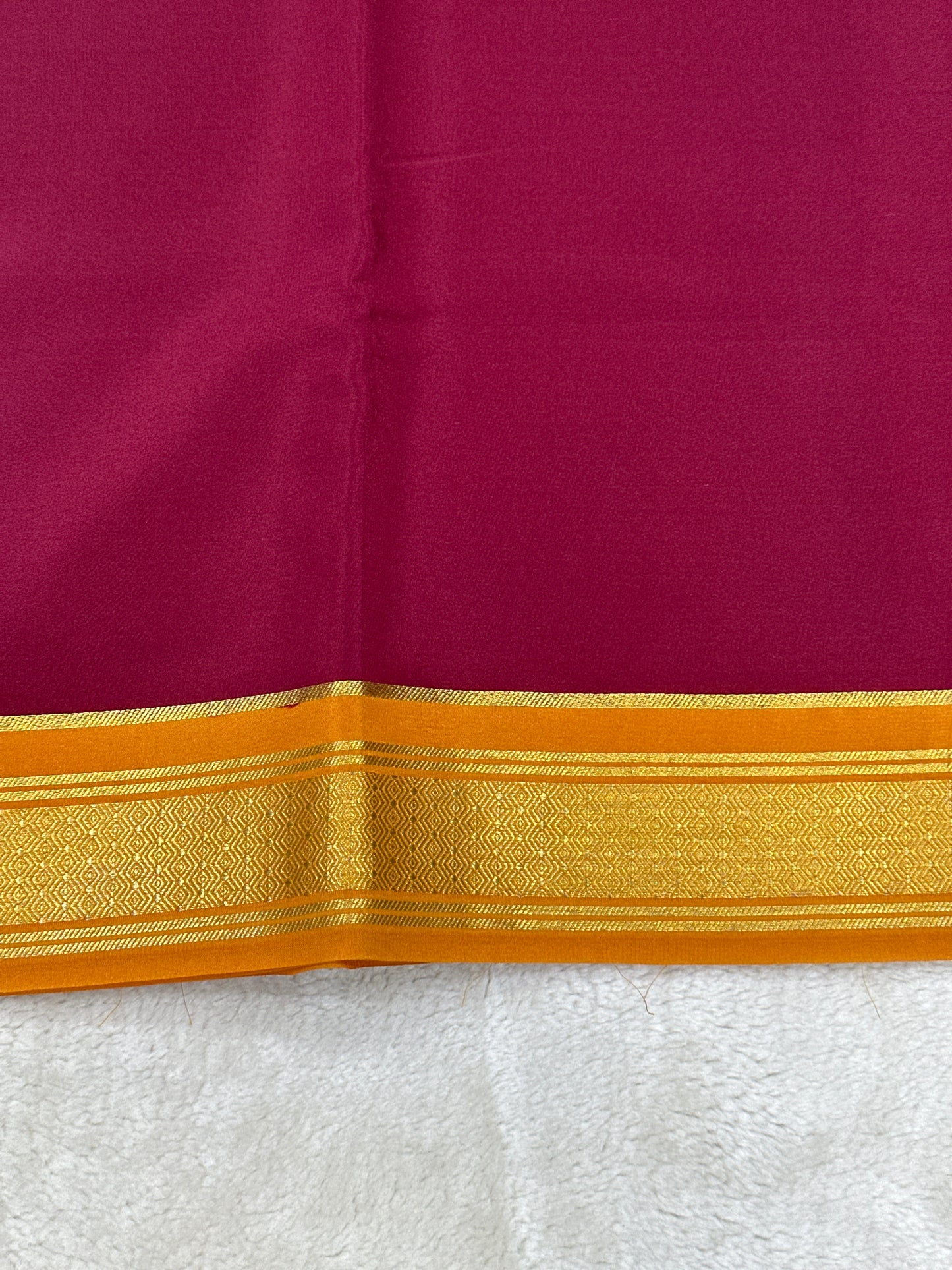 Sliver Based Zari Pure Mysore Silk Saree