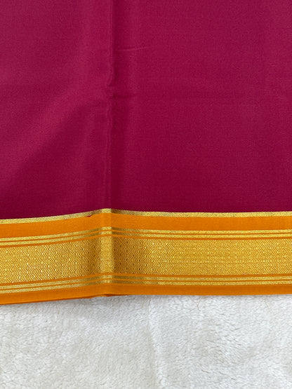 Sliver Based Zari Pure Mysore Silk Saree