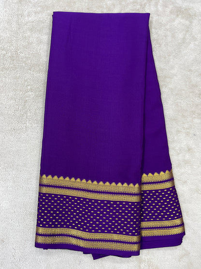 Pure crepe Mysore silk 120GSM(110861)