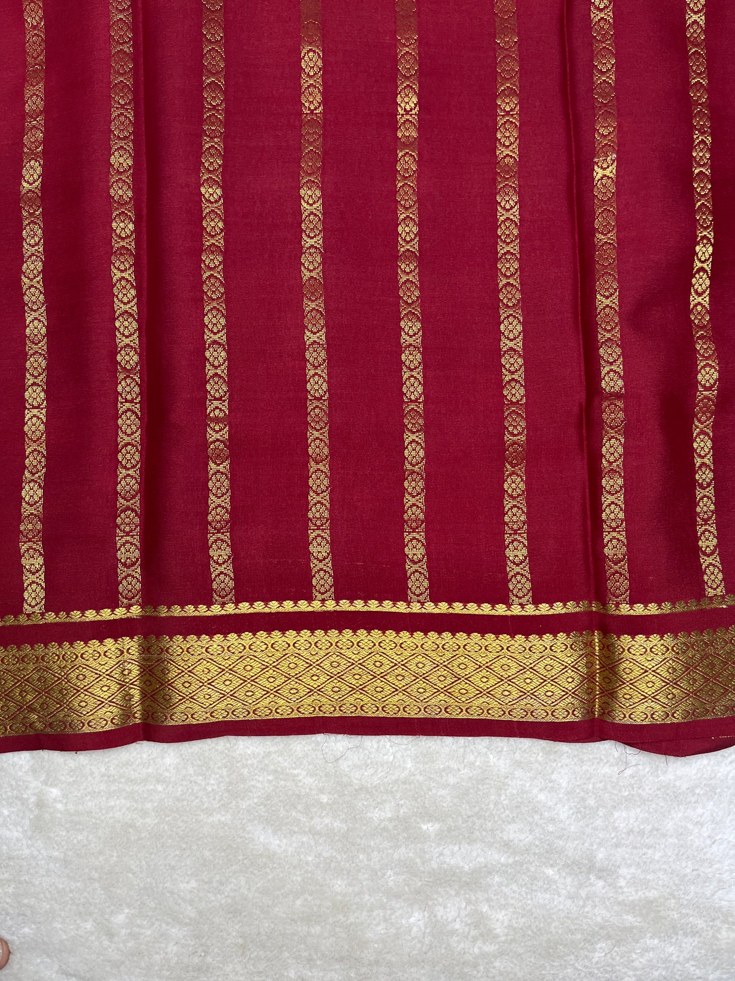 Pure Mysore crepe saree-120 GSM(16271507)