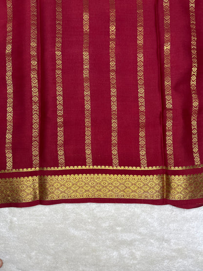 Pure Mysore crepe saree-120 GSM(16271507)
