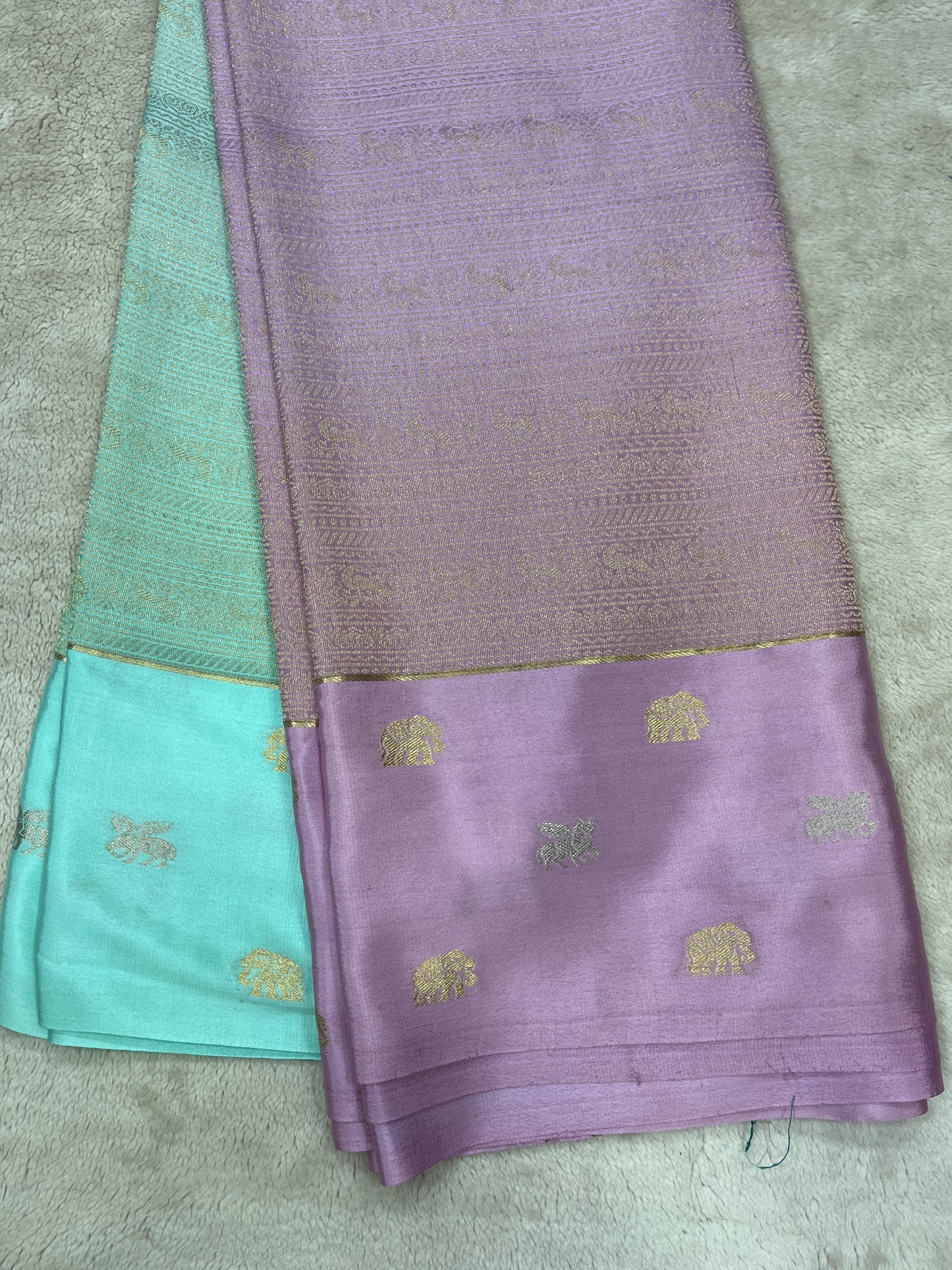 Pure crepe Mysore silk-SVS/KD/BOR(15080802)