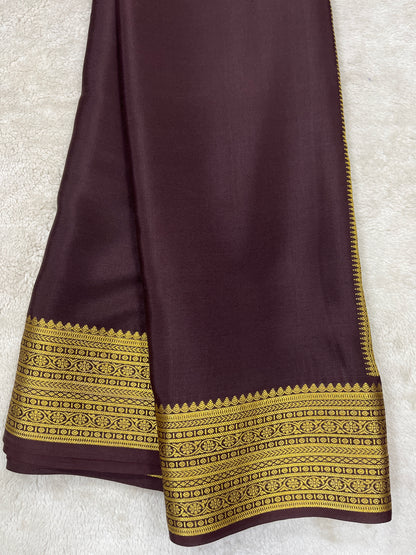 Pure crepe Mysore silk-Damini Heavy(131036411)