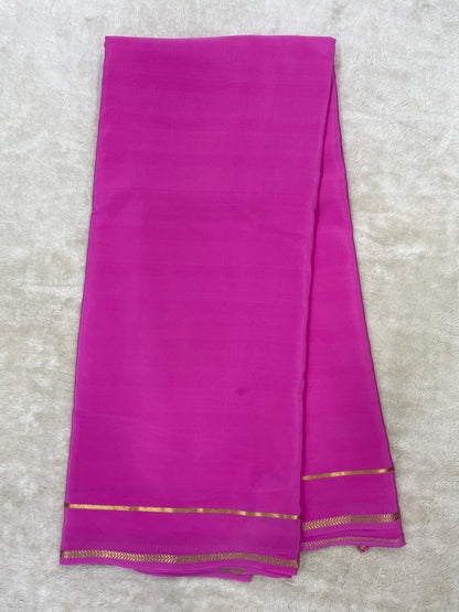 Pure Mysore silk saree -(1461664)