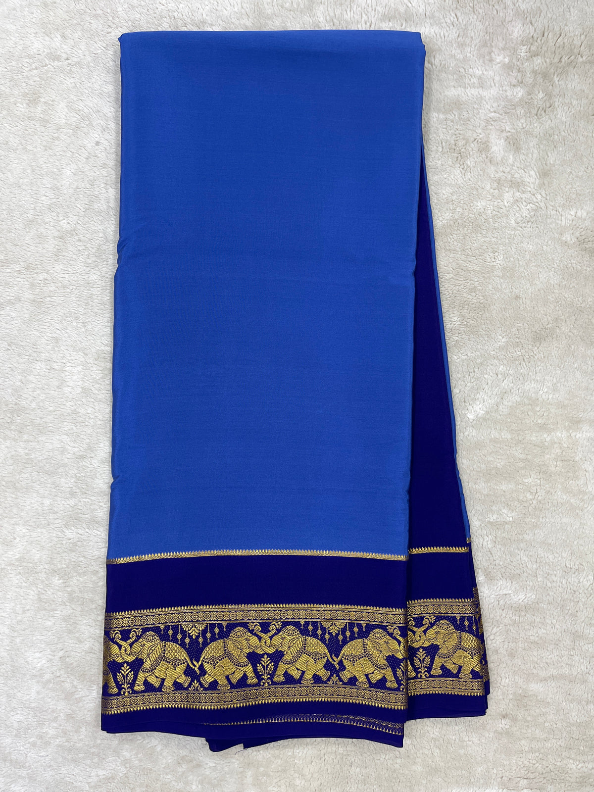 Pure Mysore Silk Saree-(1450564)