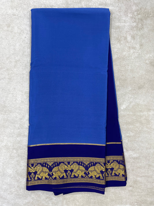Pure Mysore Silk Saree-(1450564)
