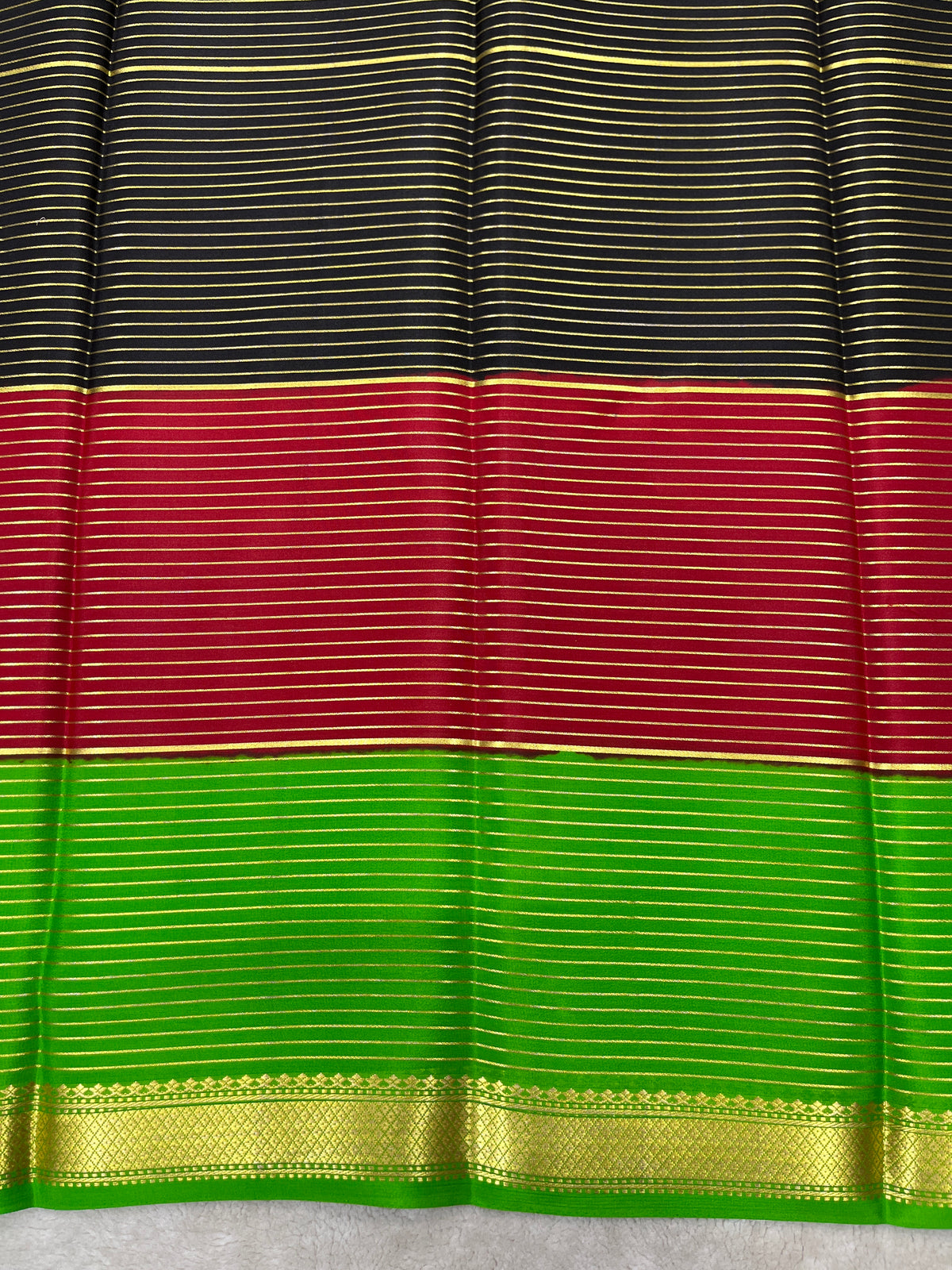 Pure crepe Mysore silk saree 26386509 (70gsm)