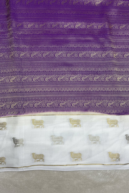 Pure crepe Mysore silk - (15230701)