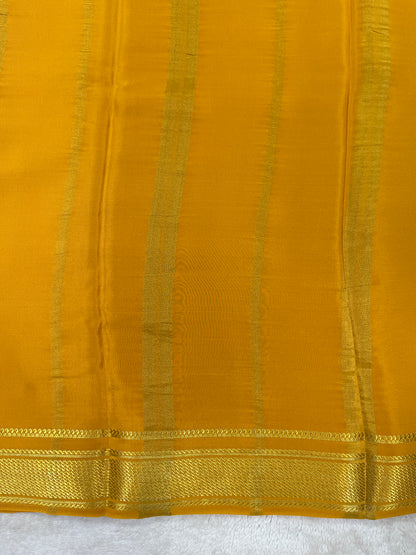 Pure Mysore silk saree-(145582)