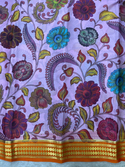 Pure crepe Mysore silk saree 26386623 (70gsm)