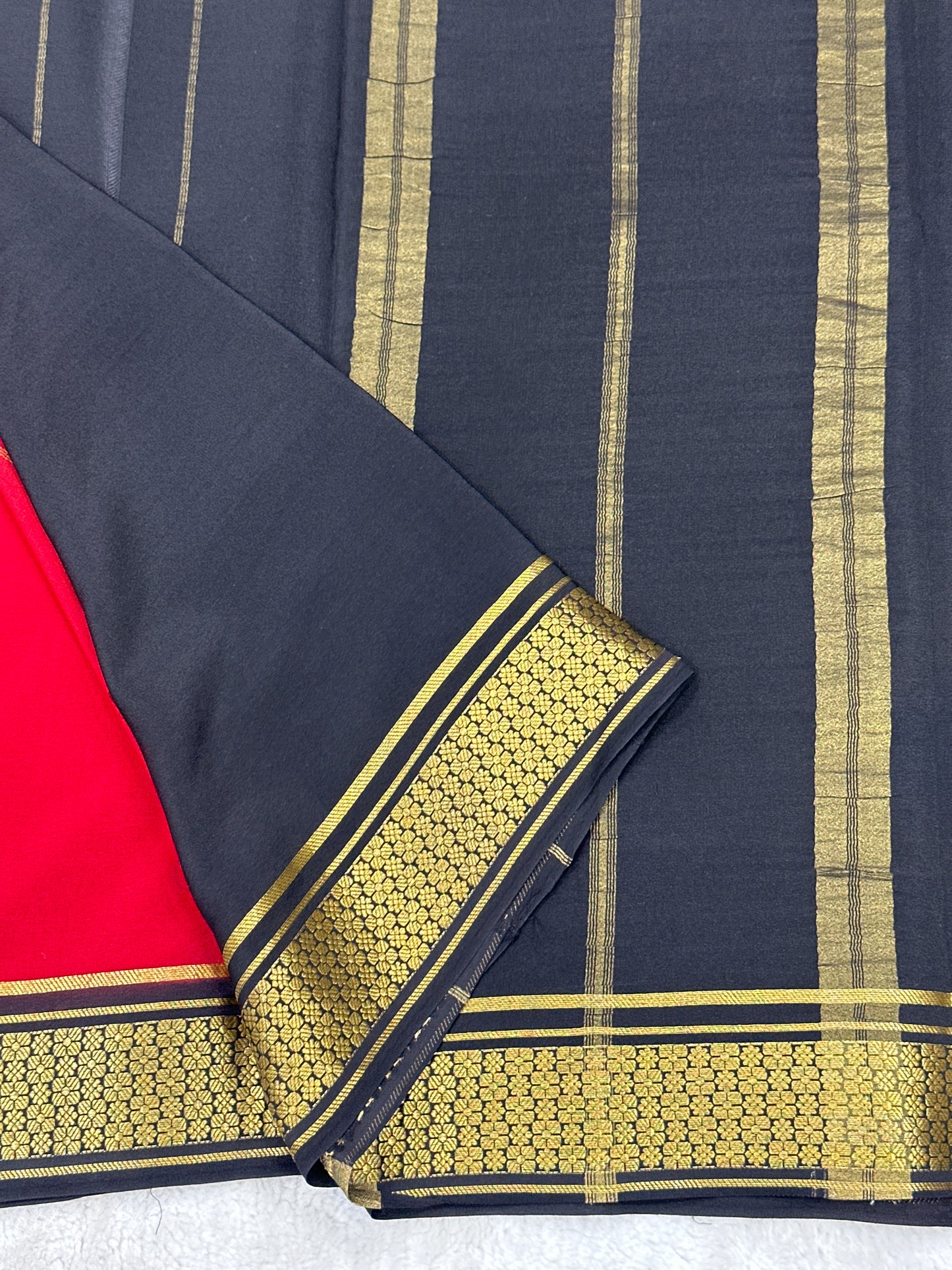 Sliver Based Zari Pure Mysore Silk Saree