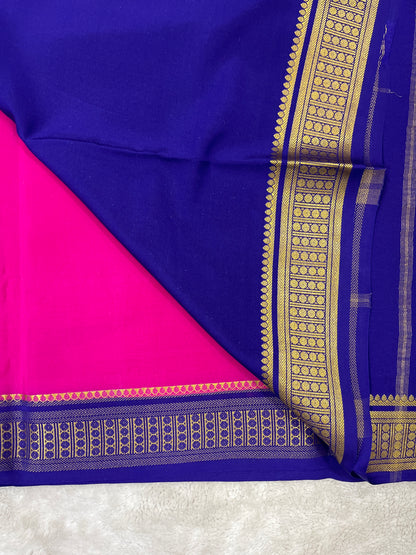 Pure Mysore Silk Saree-(144892)