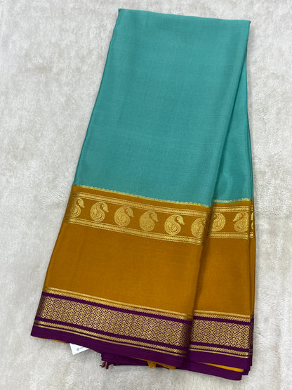 Pure Crepe Mysore Silk 3 D   - 1146002