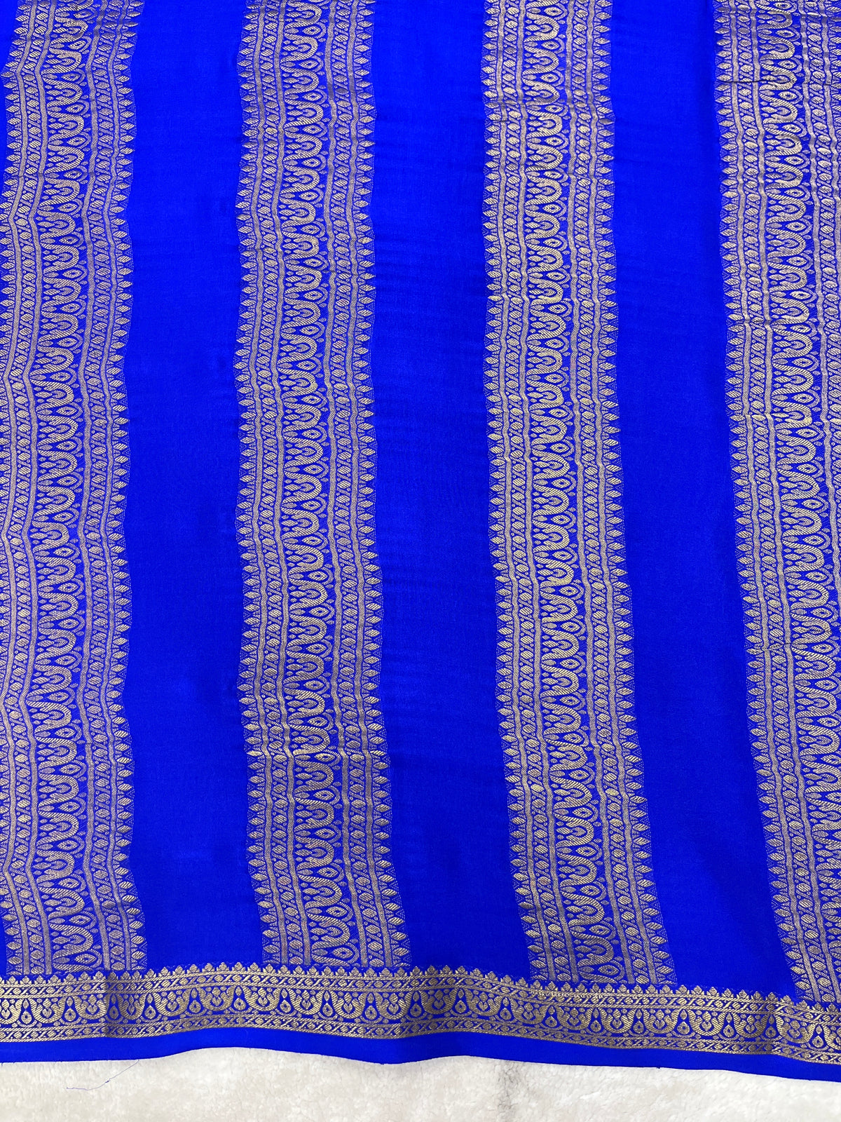 Pure crepe Mysore silk saree 13105584