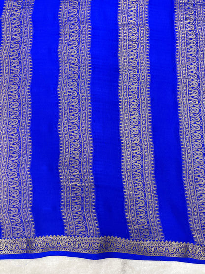 Pure crepe Mysore silk saree 13105584