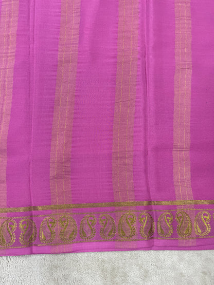 Pure crepe Mysore silk 120 GSM(110861)