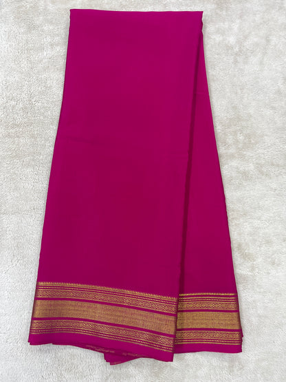 Pure crepe Mysore silk 120 GSM (110861)