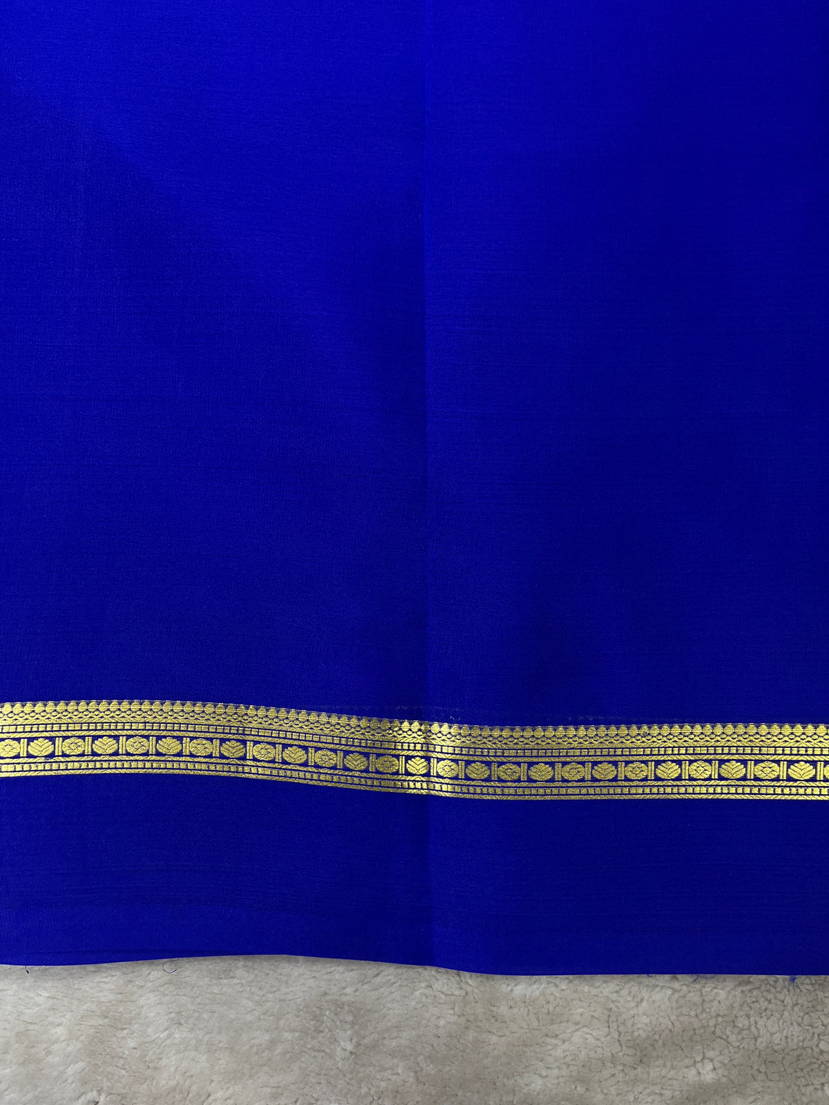 Pure crepe Mysore silk saree 26387301 (70gsm)