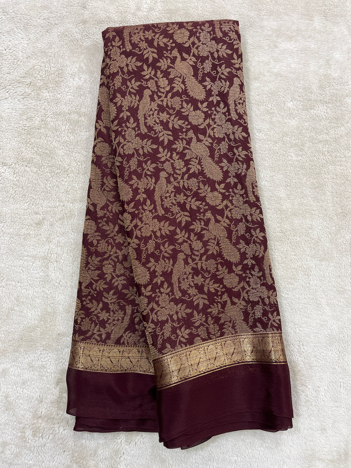 Pure crepe Mysore silk 1111101(80GSM)