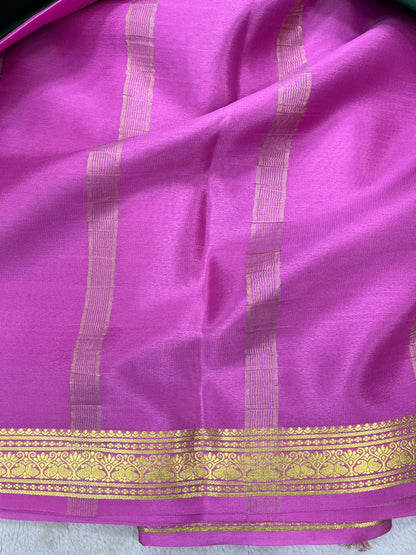Pure crepe Mysore silk-Piping Contrast(1103601)