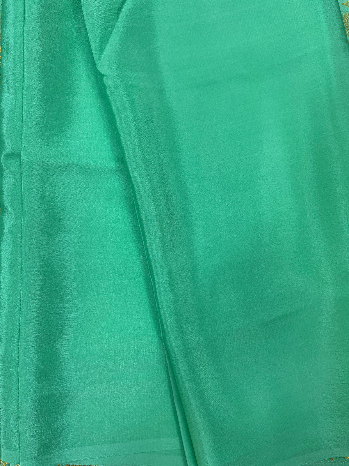Pure  Mysore silk saree 1463631 ( 150 GSM )