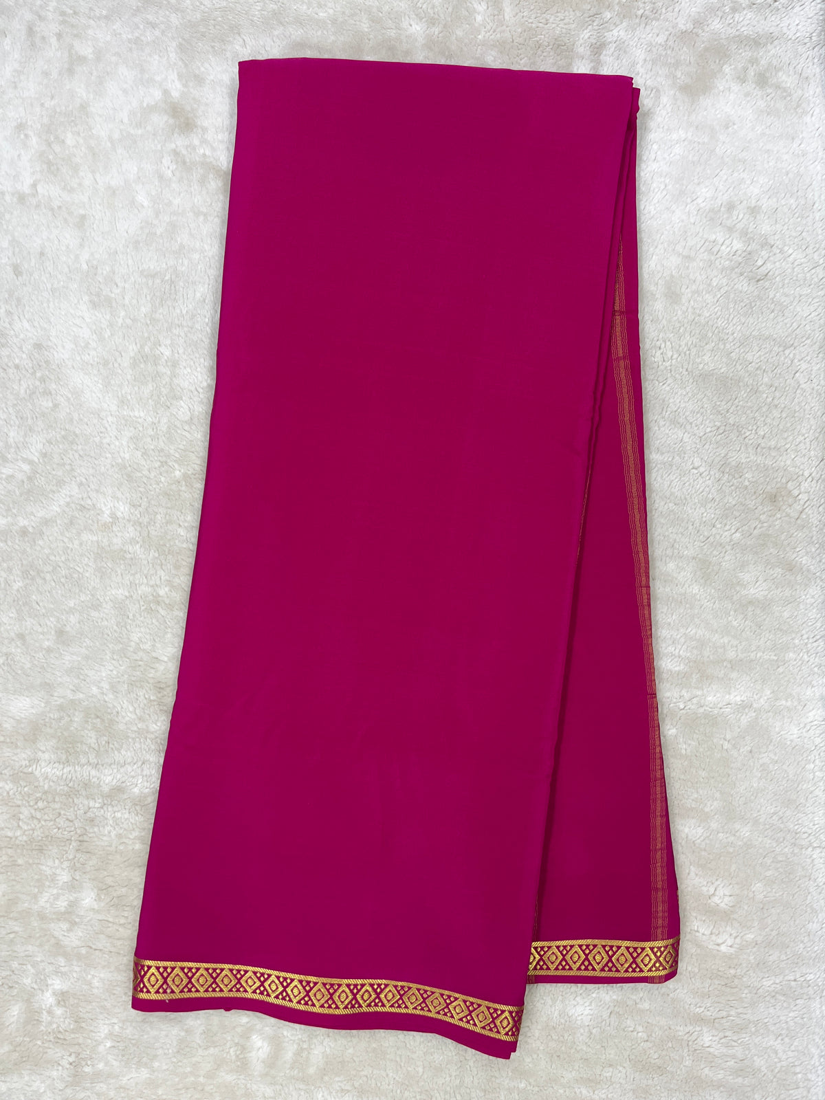 Pure Mysore silk saree-(1446799)