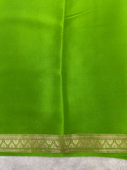 Pure crepe Mysore silk saree 13106331 (70gsm)