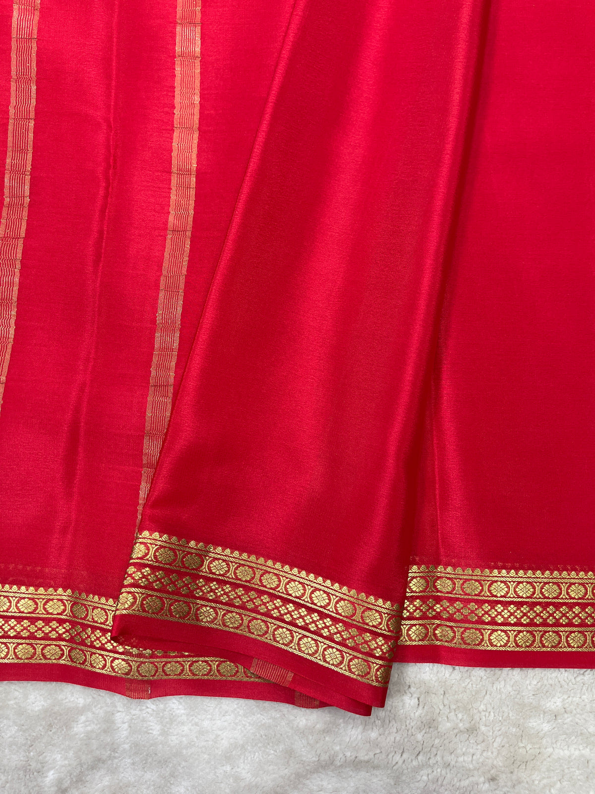 Pure crepe Mysore silk saree 13106331 (70gsm)