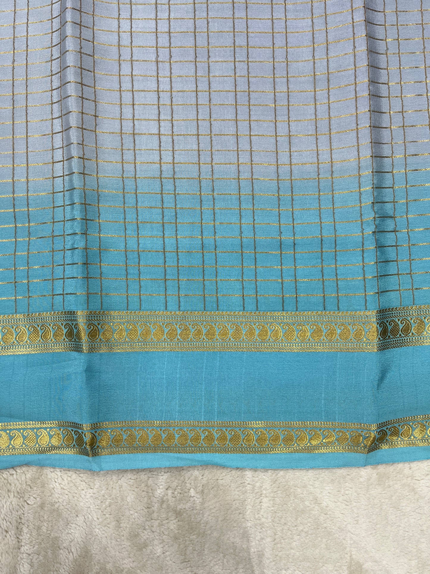 Pure Crepe Mysore Silk - 1627211