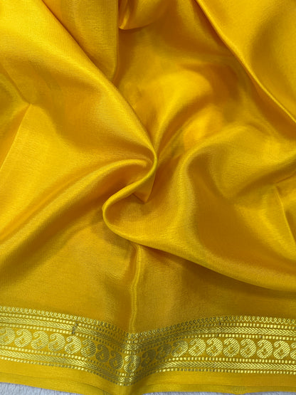 Pure crepe Mysore silk-Kavya Self(13SO1801)