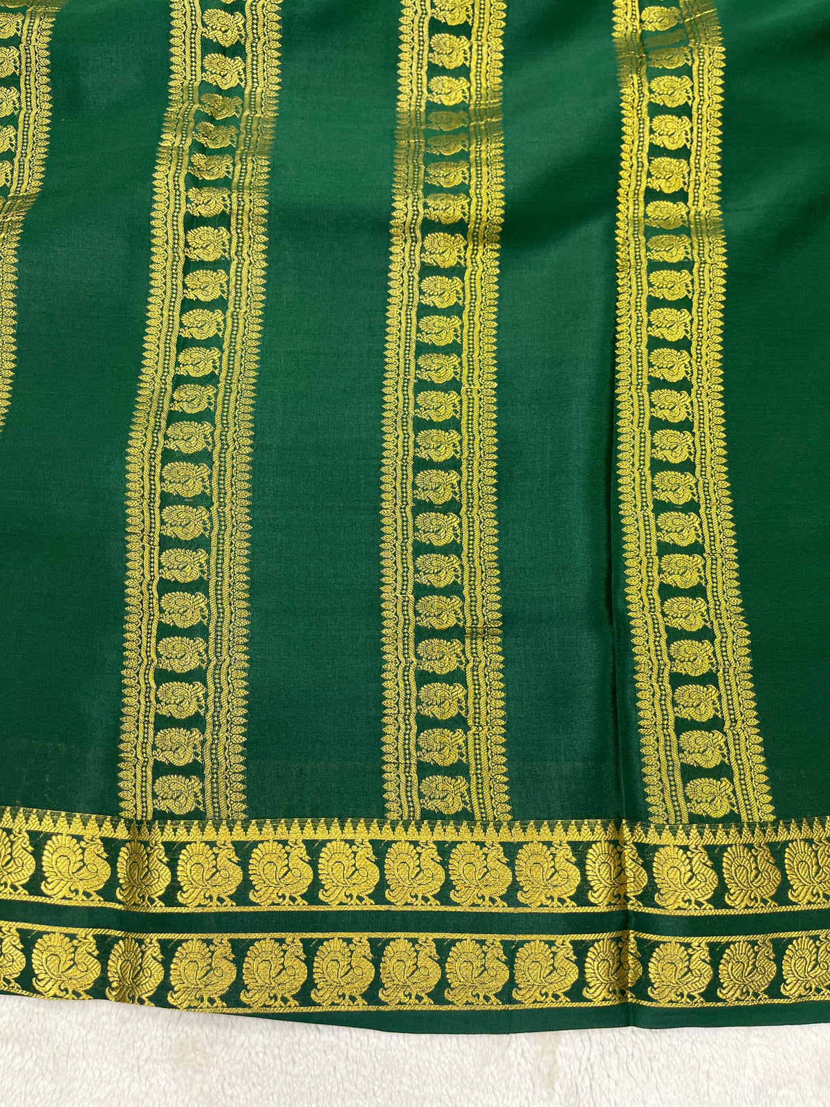 Pure crepe Mysore silk-Saritha Checks(16274302)