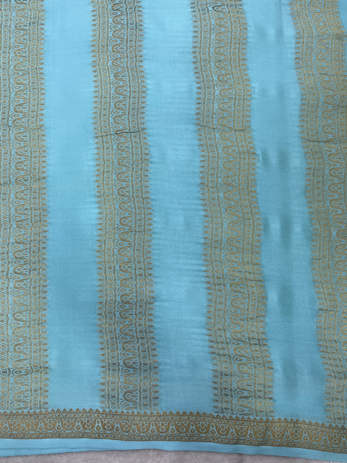 Pure crepe Mysore silk saree 13105584