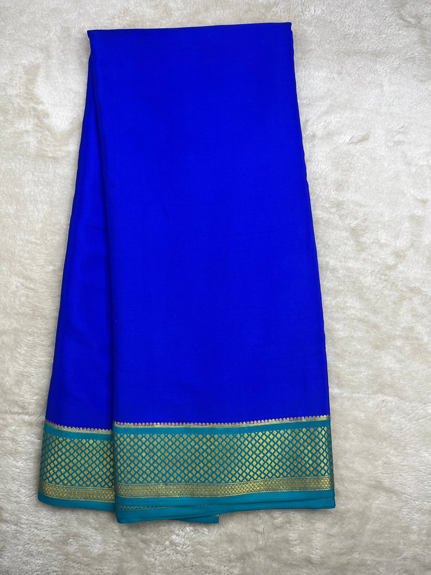 Pure Mysore crepe partly Pallu - 16274306
