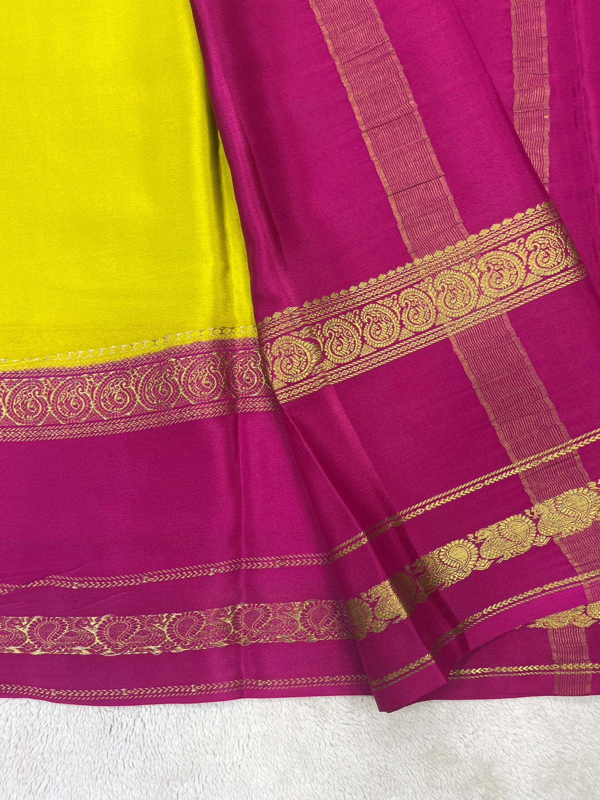 Pure crepe Mysore silk 120 GSM ( 110861 )