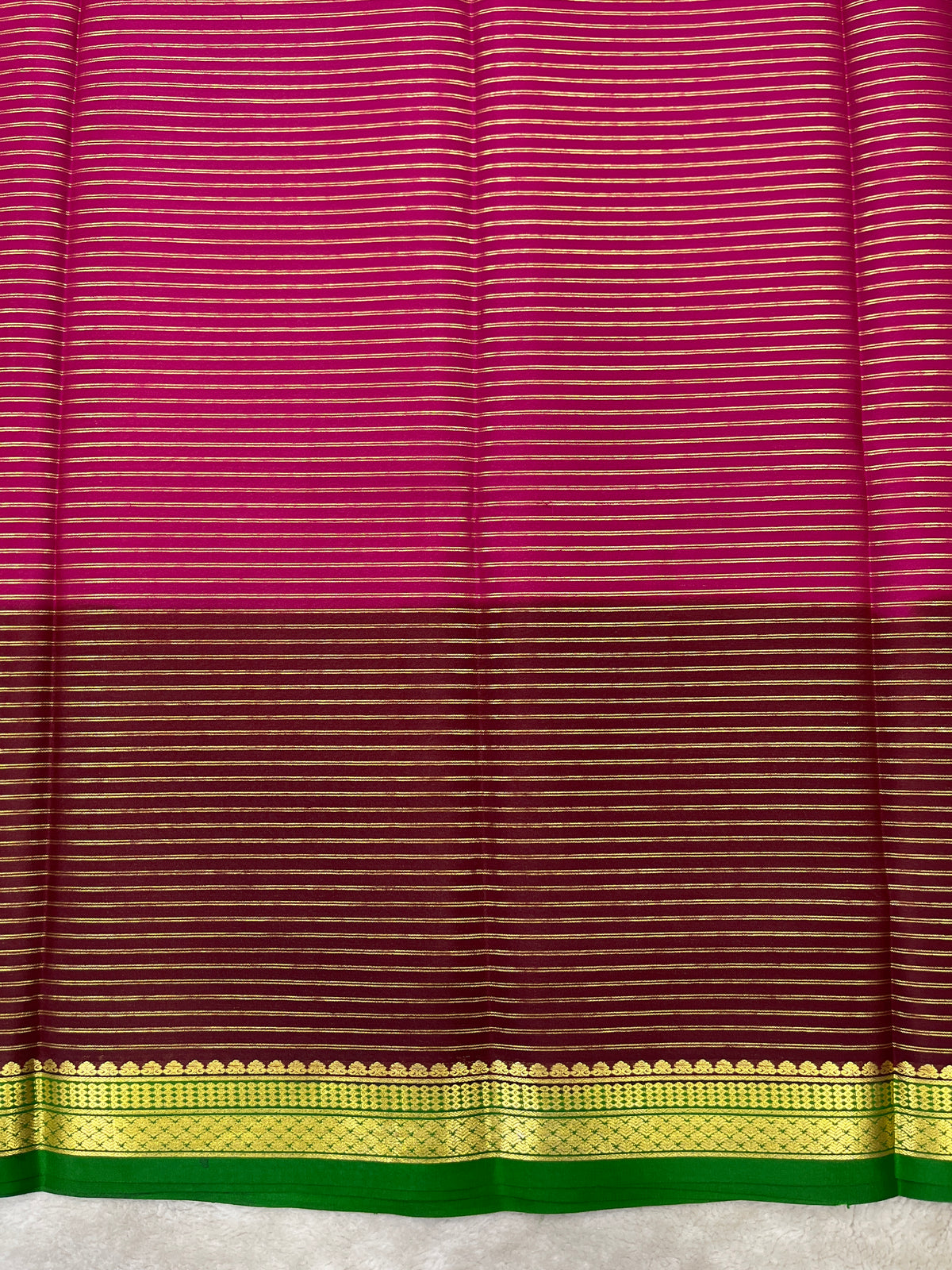 Pure crepe Mysore silk saree 26386509 (70gsm)
