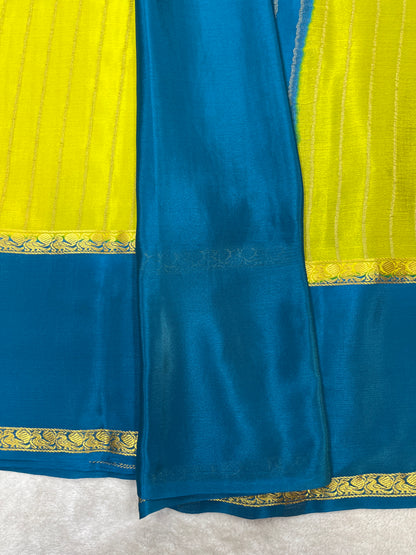 Pure crepe Mysore silk saree 1111801 (60gsm)