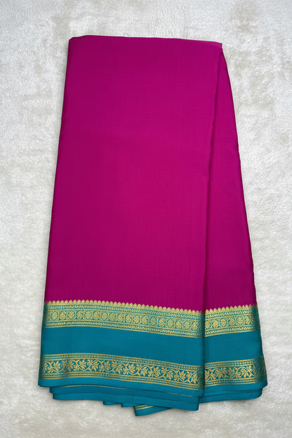 Pure Mysore crepe - partly Pallu ( 16274304)