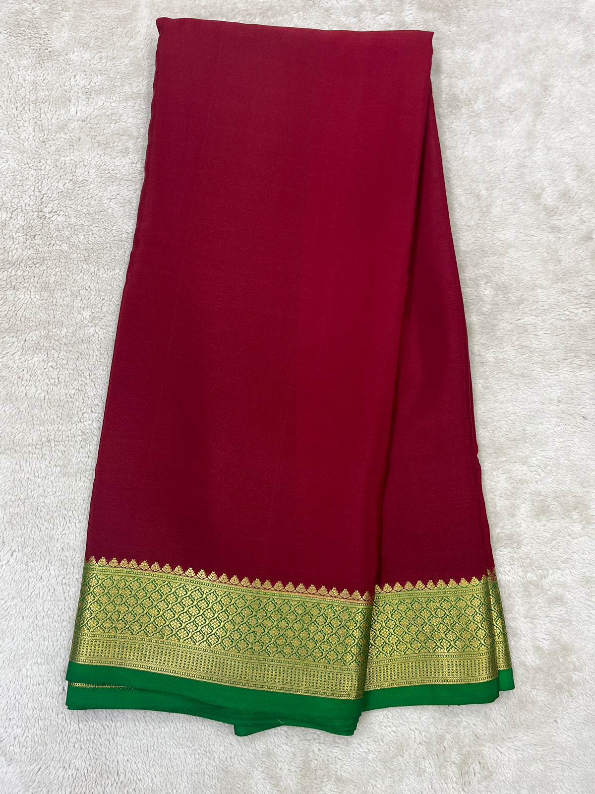 Pure crepe Mysore silk 120 GSM ( 110861)