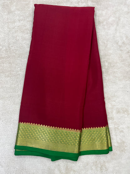 Pure crepe Mysore silk 120 GSM ( 110861)