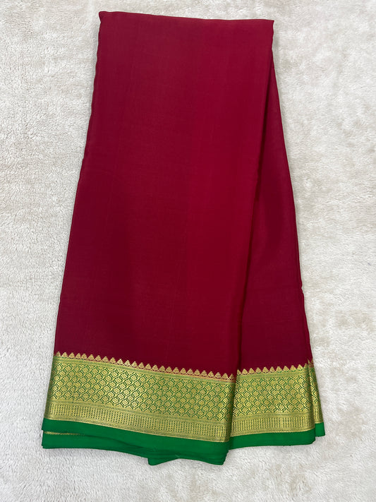 Pure crepe Mysore silk 120 GSM ( 110861)