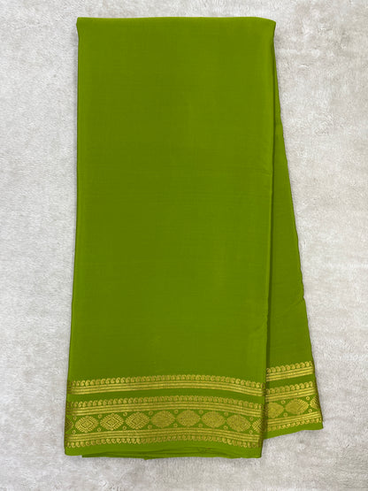 Pure Mysore Silk Saree-(14601221)