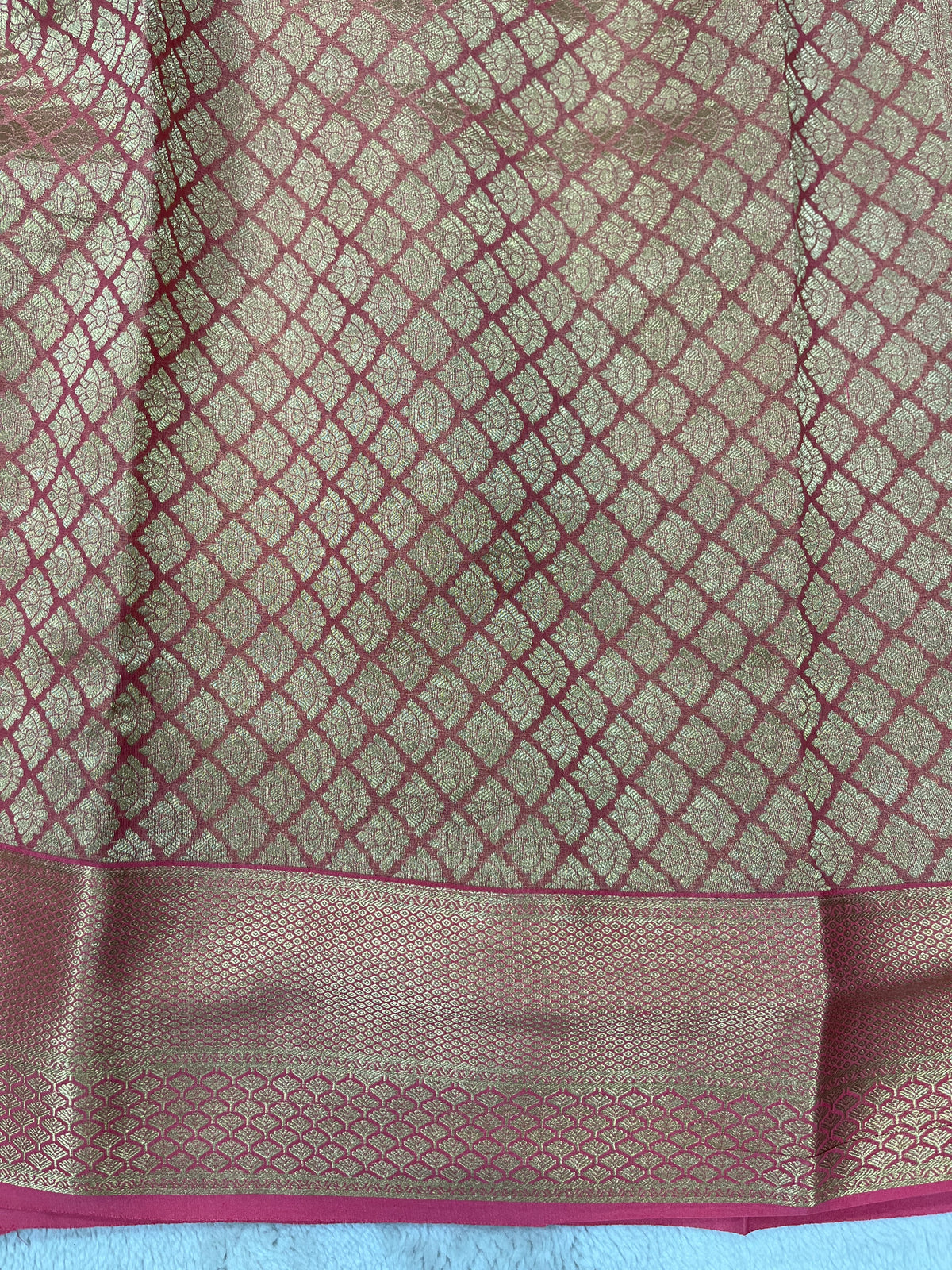 Pure crepe Mysore silk-Jay Banarasi(15080808)