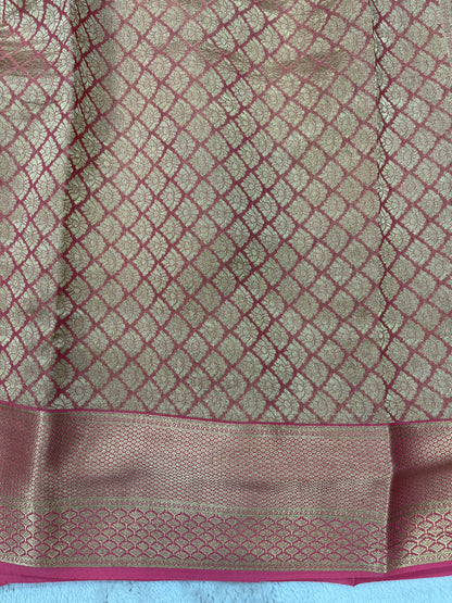 Pure crepe Mysore silk-Jay Banarasi(15080808)