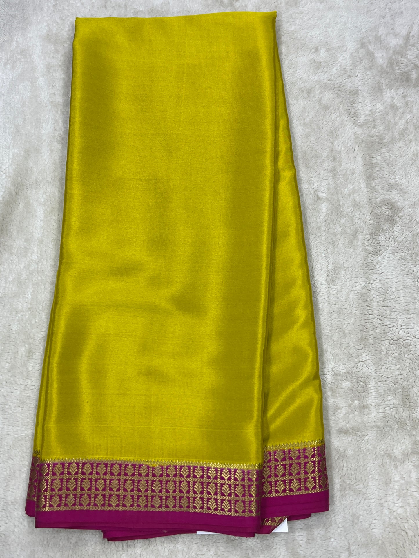 Pure Crepe Mysore Silk Multi checks  - 1145317