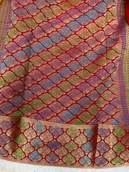 Pure crepe Mysore silk-Embroidery (15112604)