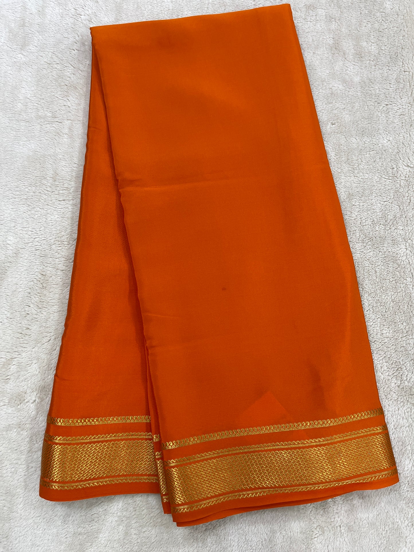 Sliver Based zari Pure Mysore Silk Saree