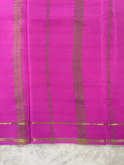 Pure Mysore silk saree -(1461664)