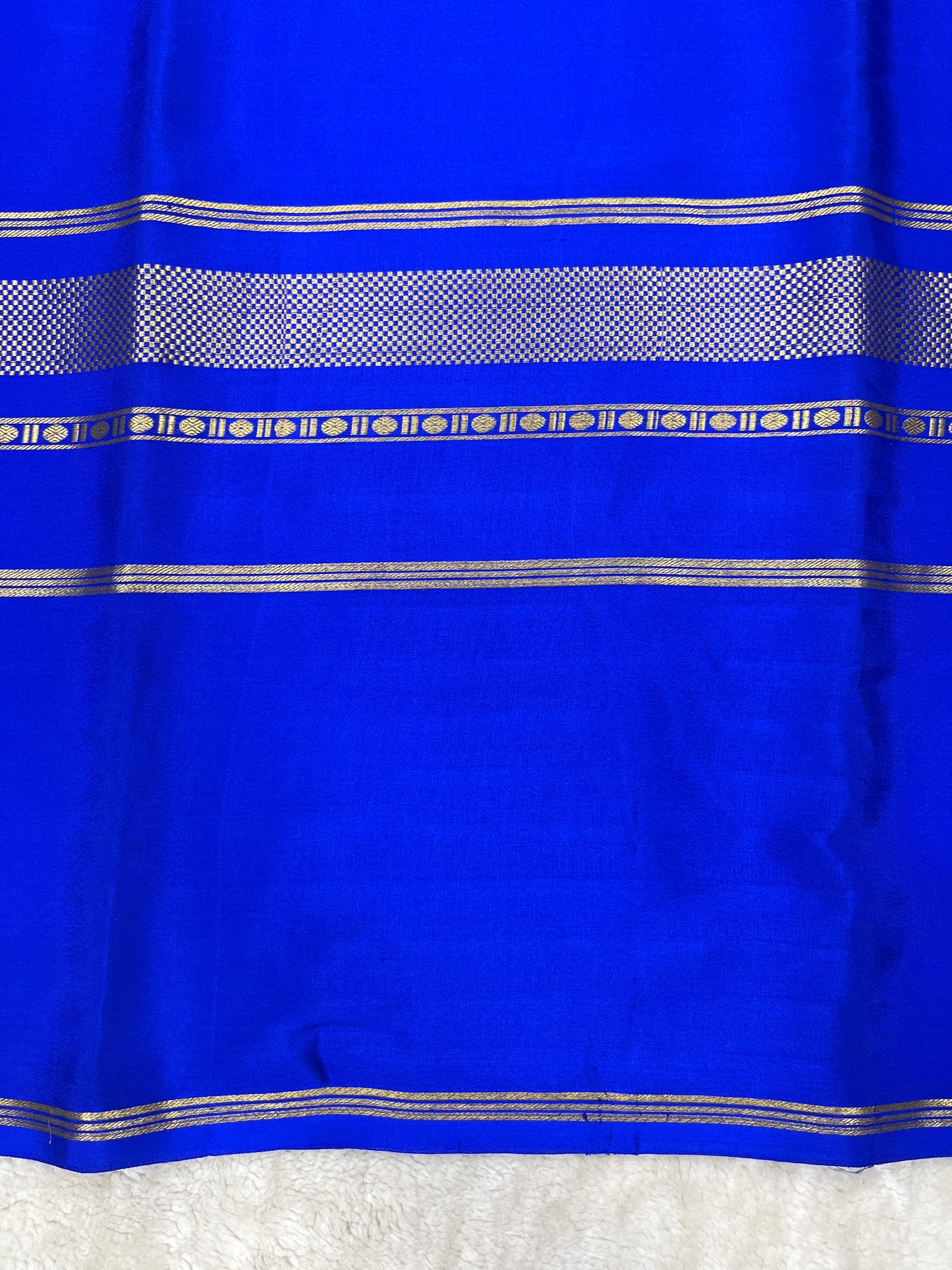 Pure Crepe Mysore Silk 3 D  - 1240031